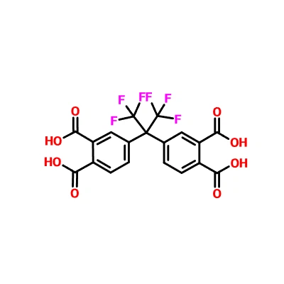 CAS: 3016-76-0|4,4'-(HEXAFLUOROISOPROPYLIDENE)DÍFTALSÝRA