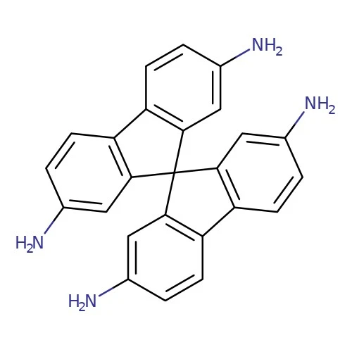 CAS:376356-61-5|9,9'-Spirobi[flúoren]-2,2',7,7'-tetramín