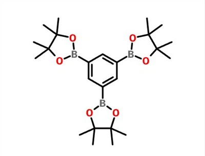 1,3,5-Trís(4,4,5,5-tetrametýl-1,3,2-díoxabórólan-2-ýl)bensen CAS NO: {{ 11}}