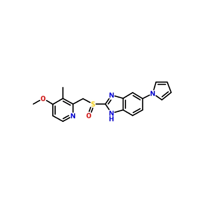 CAS 172152-36-2|2-[(4-metoxý-3-metýl-pýridín-2-ýl)metýlsúlfínýl]-5-pýrról-1-ýl-3H-bensóimídasól