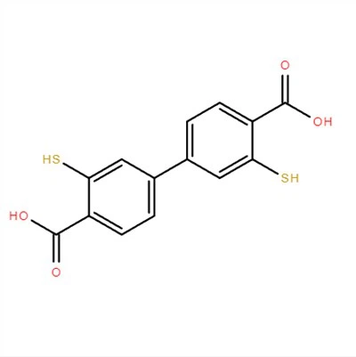 CAS 343228-20-6|3,3'-dímerkaptó-[1,1'-bífenýl]-4,4'-díkarboxýlsýra
