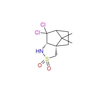 CAS:151556-57-9丨(3aS,6S,7aS)-7,7-díklór-8,8-dímetýlhexahýdró-3H-3 a,6-metanóbensó[c]ísóþíasól 2,2-díoxíð