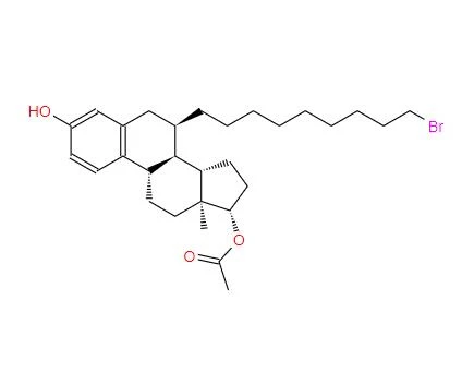 CAS:875573-66-3丨(7a,17b)-7-(9-brómónýl)-estra-1,3,5(10)-tríen-3,{{ 12}}díól 17-asetat