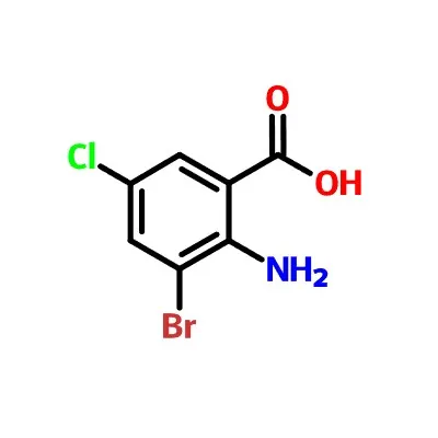 CAS:41198-02-1|2-Amínó-3-bróm-5-klórbensósýra